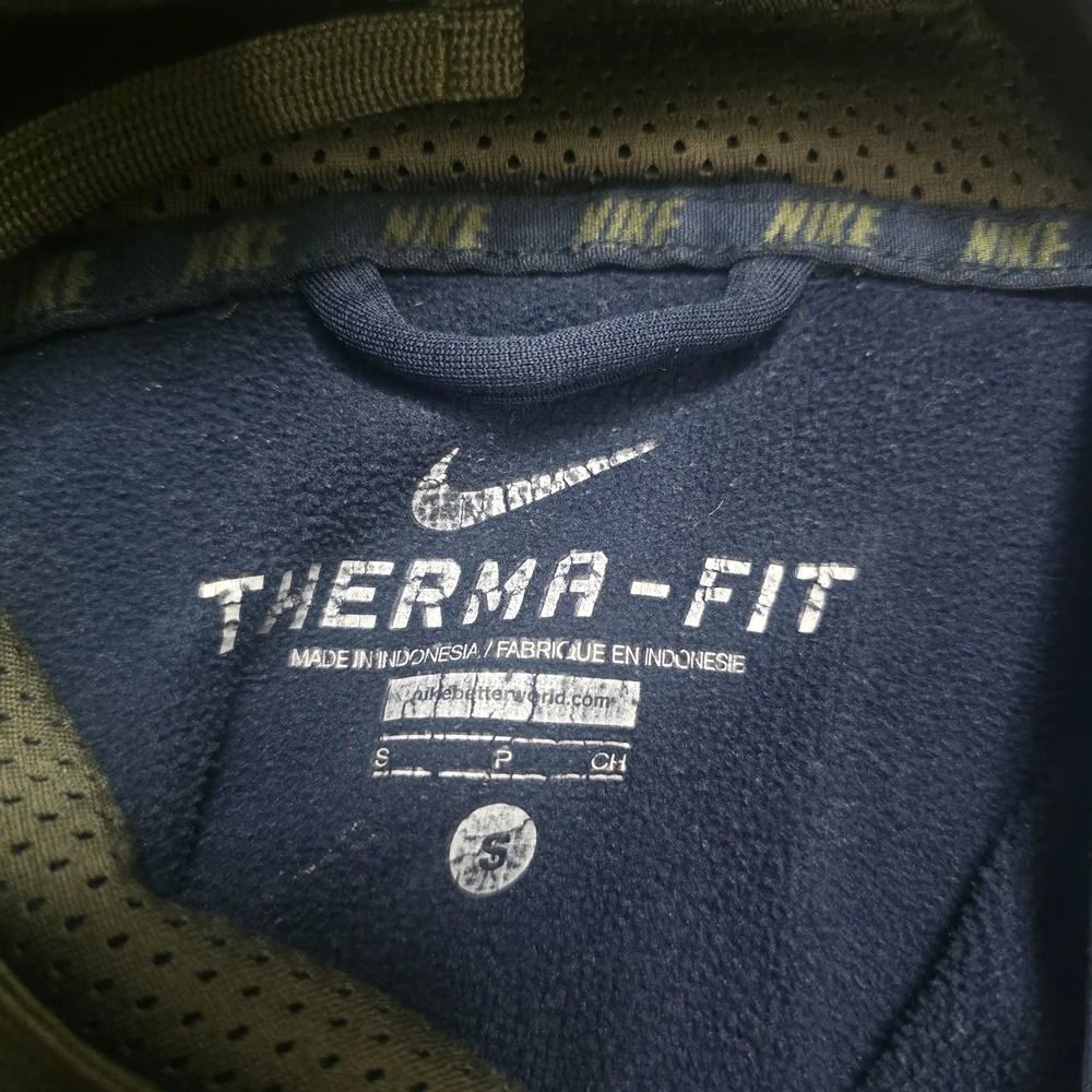 Nike Navy Hoodie with Drawstrings